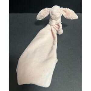 Jellycat Bashful Tulip Bunny Lovey Soother Security Blanket Lovey Pink Retired